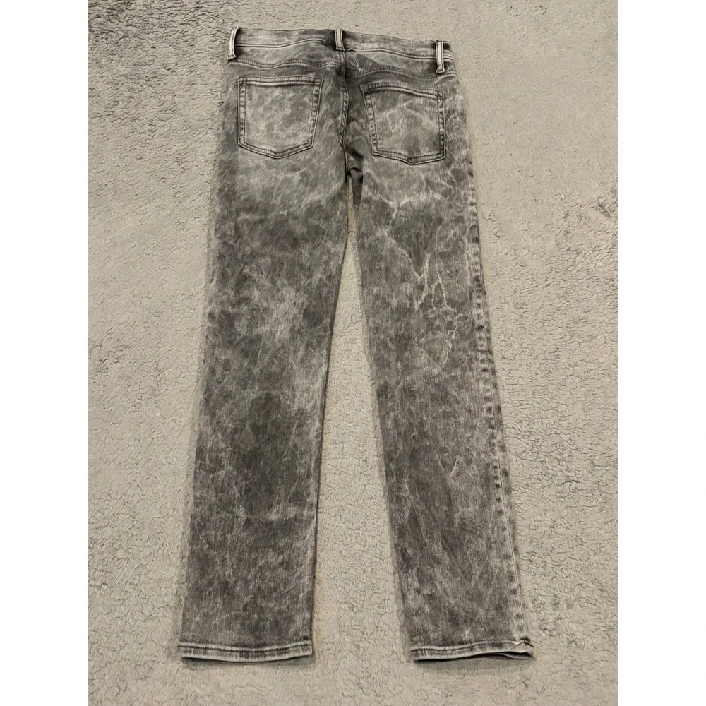 Gap Kids Boys Gray Acid Wash Stretch Skinny Jeans Size 12 Gap For Good Denim